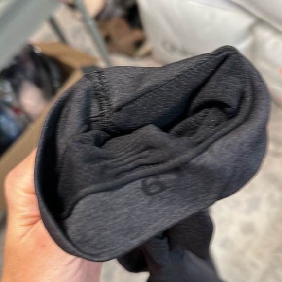 LULULEMON in the flow seamless crop capris black grey charcoal - Picture 9 of 9